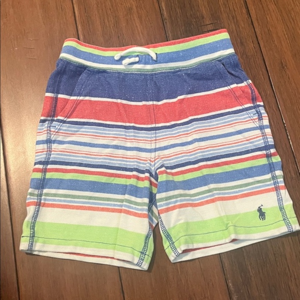 Polo Ralph Lauren Blue and Red Striped Garment